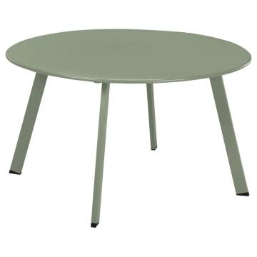 ProGarden End Table 70x40 cm - Stylish Matte Green Outdoor Table