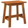 Rectangular Acacia Wood Stool - Rustic Charm for Your Home