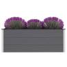 Garden Raised Bed WPC 150x50x54 cm Grey - Durable Planter