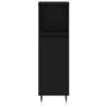 3 Piece Black Bathroom Furniture Set - Durable & Stylish