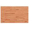 Rectangular Solid Wood Beech Table Top - 100x60x1.5 cm