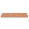 Rectangular Solid Wood Beech Table Top - 100x60x1.5 cm