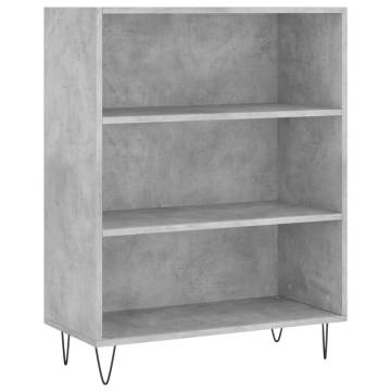 Highboard Concrete Grey - Stylish & Durable Storage Solution