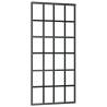 Sliding Door ESG Glass & Aluminium 90x205 cm - Black