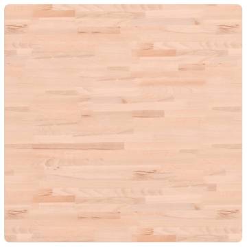 90x90 cm Square Solid Wood Beech Table Top | HipoMarket