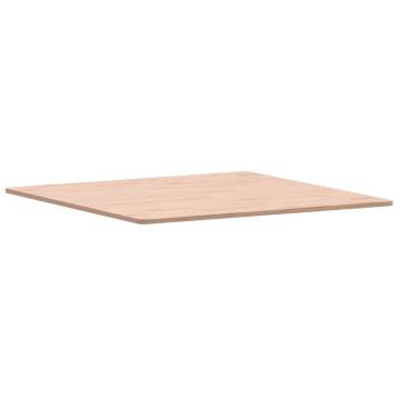 90x90 cm Square Solid Wood Beech Table Top | HipoMarket