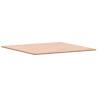 90x90 cm Square Solid Wood Beech Table Top | HipoMarket