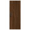 Stylish Highboard in Brown Oak - 34.5x34x180 cm | Hipomarket