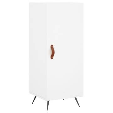 Stylish Highboard White 34.5x34x180 cm | Hipomarket