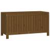 Garden Storage Box Honey Brown – Solid Pine Wood | Hipo Market