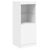 Modern White Sideboards with LED Lights - 3 pcs | HipoMarket