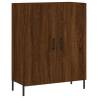 Elegant Brown Oak Highboard - 69.5x34x180 cm | Hipomarket