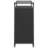 Stylish Black Bar Cart with Drawer - 100x45x97 cm | HipoMarket