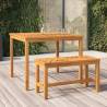 Garden Bench 80 cm Solid Wood Acacia Size 80 x 35 x 45 cm Quantity in Package 1 Number of 