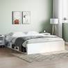 Bed Frame White 150x200 cm King Size Colour white Size 150 x 200 cm 