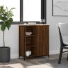 Brown Oak Sideboard - Durable Engineered Wood | HipoMarket