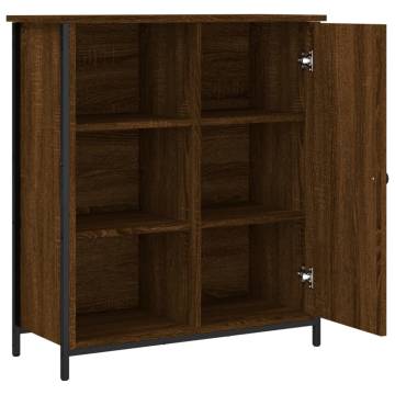 Brown Oak Sideboard - Durable Engineered Wood | HipoMarket