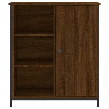 Brown Oak Sideboard - Durable Engineered Wood | HipoMarket