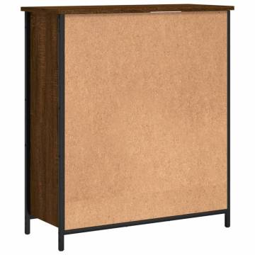 Brown Oak Sideboard - Durable Engineered Wood | HipoMarket