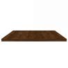 Wall Shelves 4 pcs Brown Oak - Engineered Wood Storage Solution