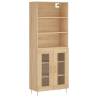 Elegant Highboard Sonoma Oak - Stylish Storage Solution