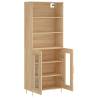 Elegant Highboard Sonoma Oak - Stylish Storage Solution