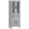 Elegant Highboard Concrete Grey - Stylish Storage Solution