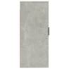 Wall Mounted TV Cabinet - Concrete Grey, 40x34.5x80 cm