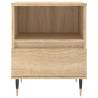 Stylish Sonoma Oak Bedside Cabinets - Set of 2 | HipoMarket UK