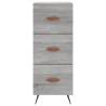 Highboard Grey Sonoma 34.5x34x180 cm - Stylish Storage Solution