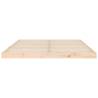 King Size Solid Wood Pine Bed Frame - 150x200 cm | HipoMarket