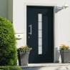 Front Door Aluminium and PVC Anthracite 100x200 cm Colour anthracite Size 100 x 200 cm Quantity in Package 1 Model left 