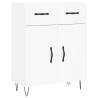 Elegant Highboard in White - 69.5x34x180 cm | Hipo Market