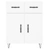 Elegant Highboard in White - 69.5x34x180 cm | Hipo Market