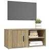 Stylish Sonoma Oak TV Cabinets - 2 pcs, Engineered Wood