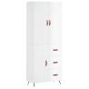 Highboard High Gloss White - Stylish Storage Solution