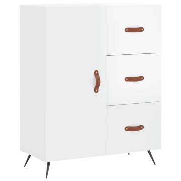 Highboard High Gloss White - Stylish Storage Solution