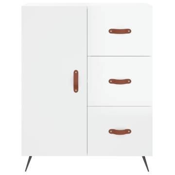 Highboard High Gloss White - Stylish Storage Solution