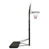 Basketball Stand White 258-363 cm - Adjustable & Portable