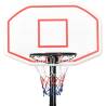 Basketball Stand White 258-363 cm - Adjustable & Portable