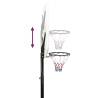 Basketball Stand White 258-363 cm - Adjustable & Portable