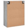 Wall Mounted Cabinets 2 pcs Grey Sonoma | Elegant Storage