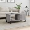 Coffee Table Grey Sonoma 90x50x40 cm Engineered Wood Colour grey sonoma Quantity in Package 1 