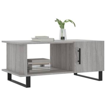 Elegant Grey Sonoma Coffee Table - 90x50x40 cm | HipoMarket