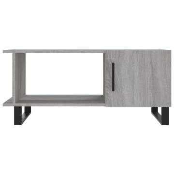 Elegant Grey Sonoma Coffee Table - 90x50x40 cm | HipoMarket