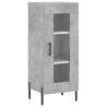 Stylish Highboard Concrete Grey - 180 cm Engineered Wood