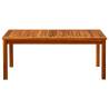 Garden Coffee Table - Solid Acacia Wood 110x60x45 cm