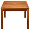 Garden Coffee Table - Solid Acacia Wood 110x60x45 cm