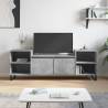 TV Cabinet Concrete Grey 160x35x55 cm Engineered Wood Colour concrete grey Quantity in Package 1 