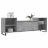 Stylish Concrete Grey TV Cabinet - 160x35x55 cm | HipoMarket